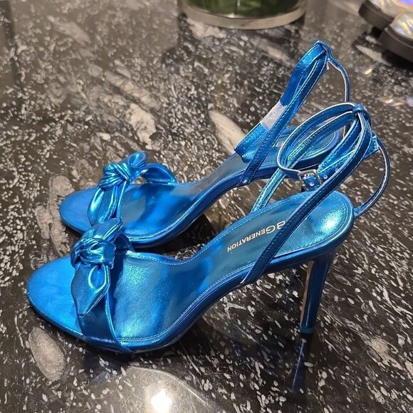 BRAND NEW BCBGGENERATION WOMEN'S JAMINA HEELED SANDAL G1 - Picture 8 of 16